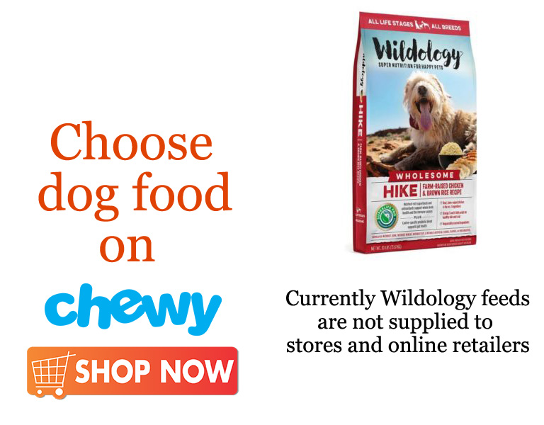 Wildology dog food maker that sells some excellent foods