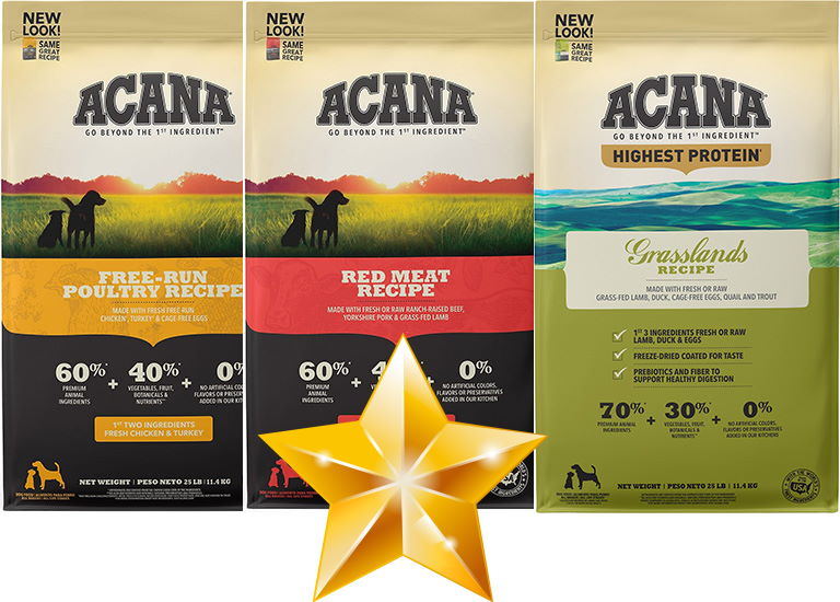 Acana dog food review - adult dog and puppy recipe