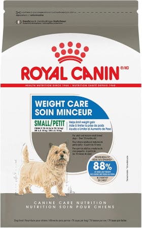 Royal Canin Canine Care Nutrition is good for Small Weight Care