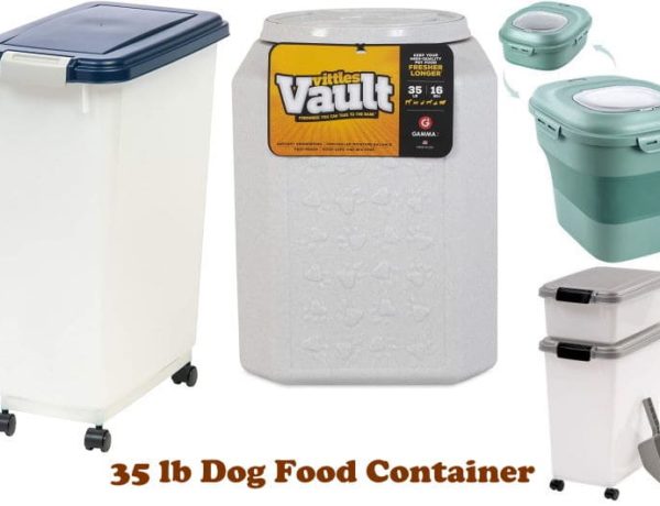 35 lb Dog Food Container