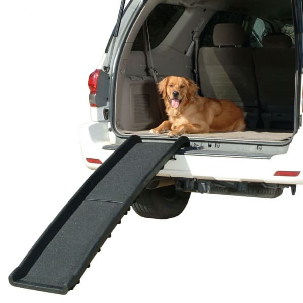 Grip material for dog ramp. When dog ramps are needed? most often made