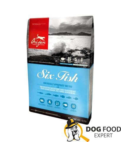 Dog food Orijen Dog Six Fish Grain Free