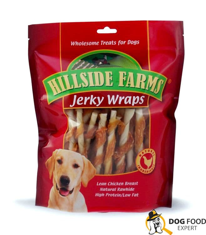 Rawhide strips for dogs - jerky chicken for my dog