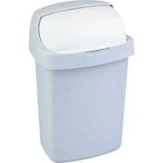 Garbage container 25l gray Curver Roll Top 156720/03976-856-65