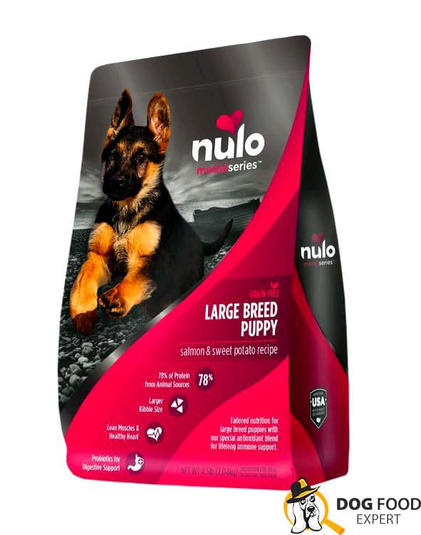 High protein puppy food for large breeds