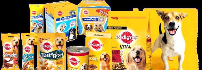 pedigree food for puppies with beef