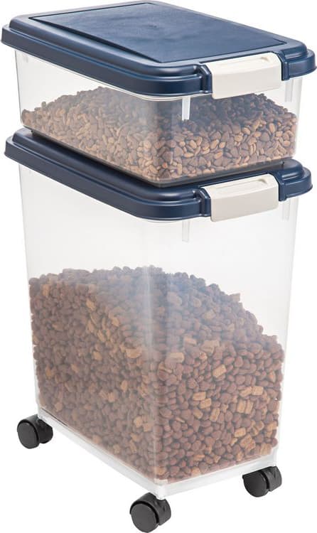 3-piece combo Dog food container and Smart Pet Feeder