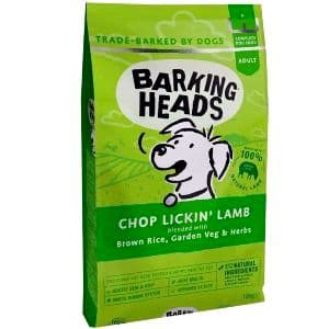 Barking Heads for adult dogs with lamb and with a dream rice of a lamb