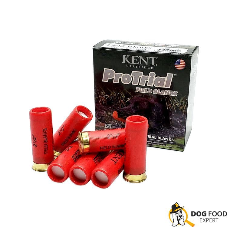 What ammunition is used for professional dog training? 